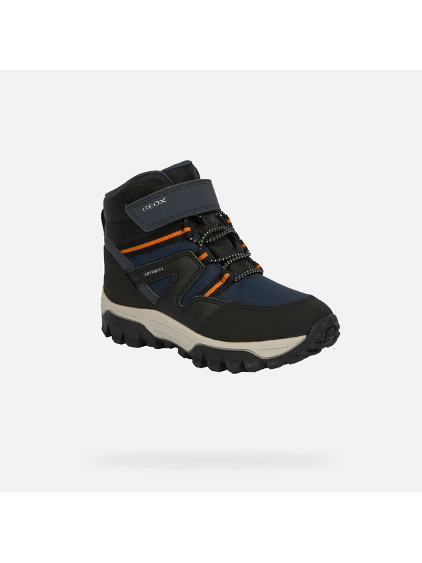 Geox Tamno plave dječačke cipele za prve korake Geox Himalaya Boy B ABX