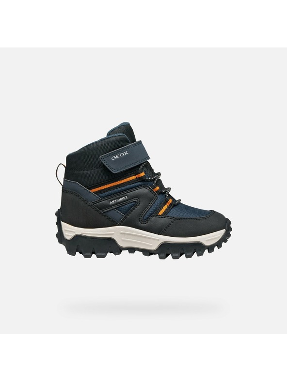Geox Tamno plave dječačke cipele za prve korake Geox Himalaya Boy B ABX