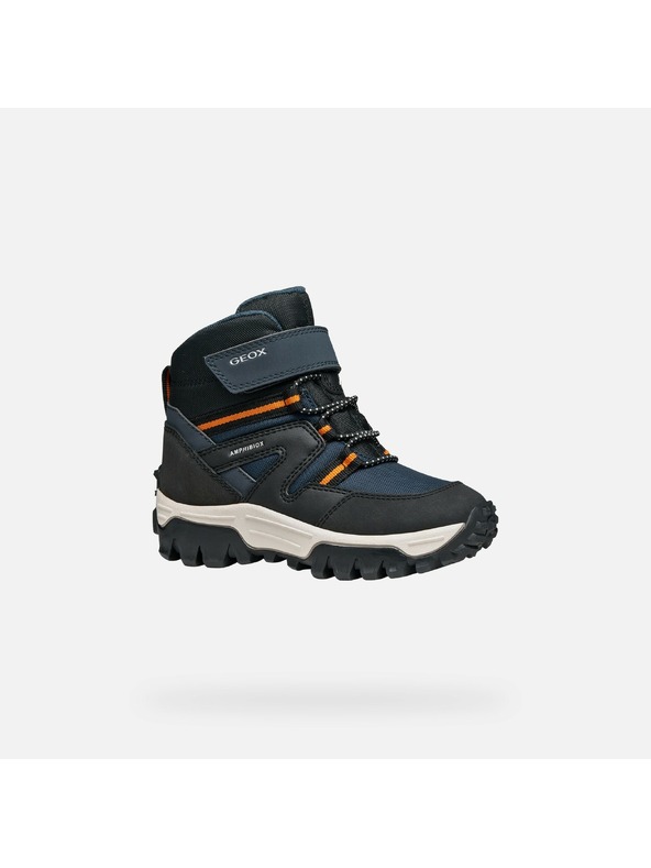 Geox Tamno plave dječačke cipele za prve korake Geox Himalaya Boy B ABX
