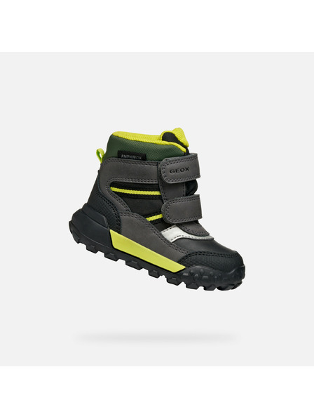 Geox Dječaci prvi koraci Geox Trekkyup ABX Crna
