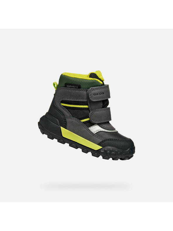 Geox Dječaci prvi koraci Geox Trekkyup ABX Crna