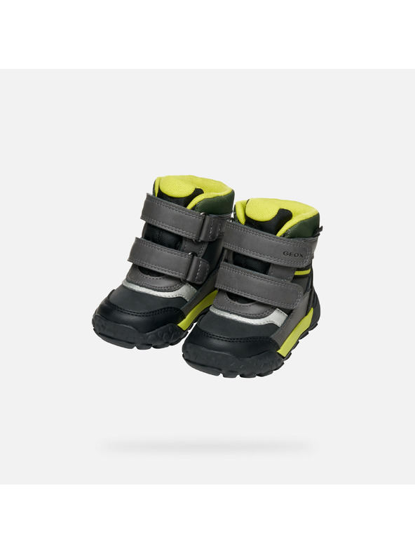 Geox Dječaci prvi koraci Geox Trekkyup ABX Crna
