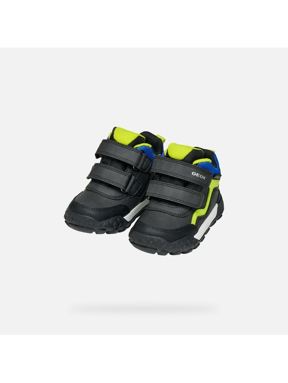 Geox Dječaci prvi koraci Geox Trekkyup ABX Crna