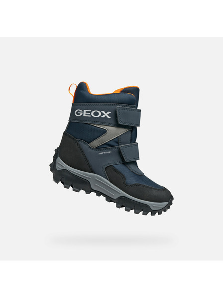 Geox Tamno plava zimska dječačka obuća Geox Himalaya B ABX