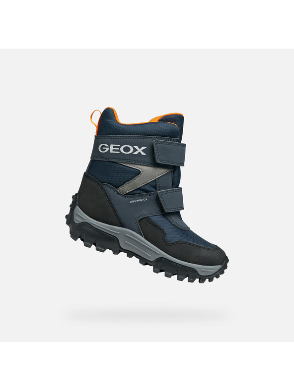 Geox Tamno plava zimska dječačka obuća Geox Himalaya B ABX