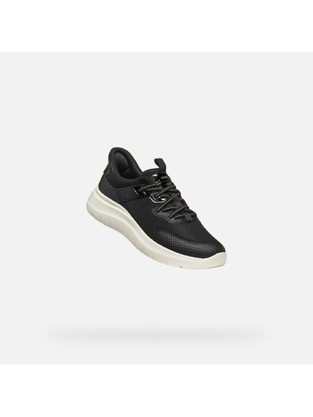 Geox Crne ženske tenisice Geox Plummery Plus