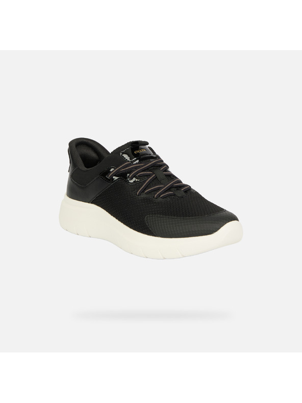 Geox Crne ženske tenisice Geox Plummery Plus