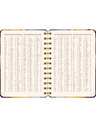NOTIQUE NOTIQUE Spiralni 18-mjesečni dnevnik Petito – Šareni ahat 2026/2027, 13 x 18 cm