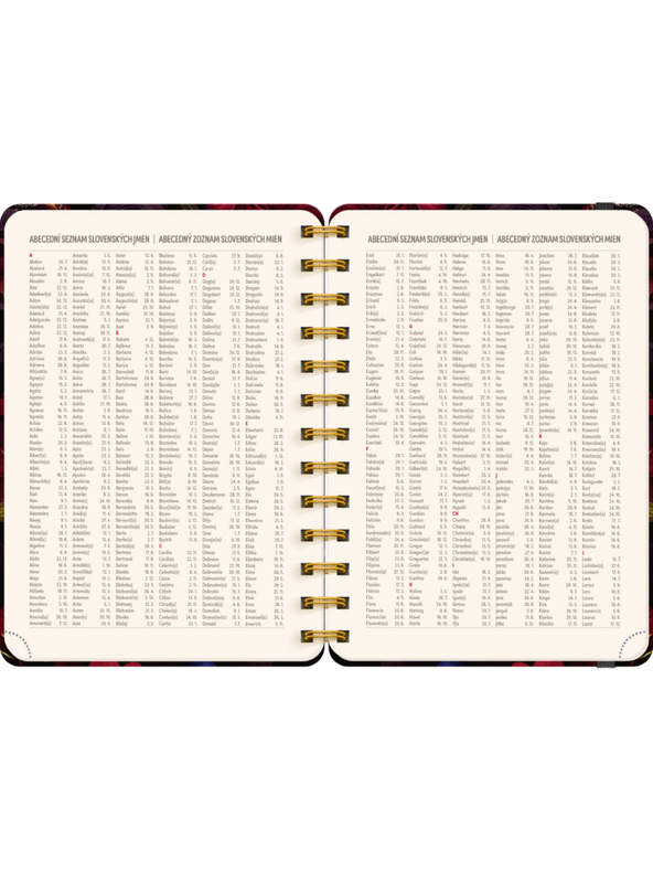 NOTIQUE NOTIQUE Spiralni 18-mjesečni dnevnik Petito – Crveni cvjetovi 2026/2027, 13 x 18 cm