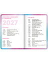 NOTIQUE NOTIQUE Školski dnevnik Axolotl (rujan 2026 – prosinac 2027), 9,8 x 14,5 cm