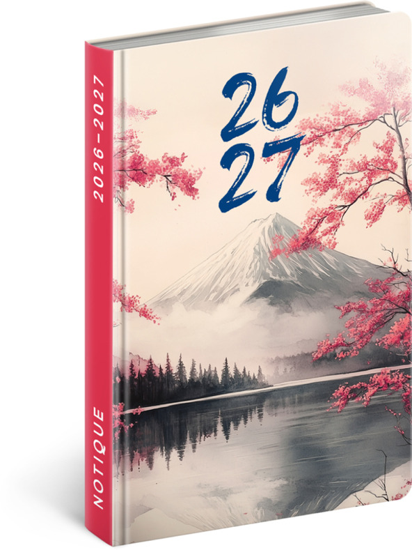 NOTIQUE NOTIQUE 18-mjesečni dnevnik Petito – Japan 2026/2027, 11 x 16 cm