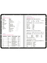 NOTIQUE NOTIQUE Studentski dnevnik Kuromi (rujan 2026 – prosinac 2027), 9,8 x 14,5 cm