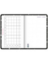 NOTIQUE NOTIQUE Studentski dnevnik Kuromi (rujan 2026 – prosinac 2027), 9,8 x 14,5 cm