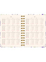 NOTIQUE NOTIQUE Spiralni 18-mjesečni dnevnik Petito – Lavanda 2026/2027, 13 x 18 cm