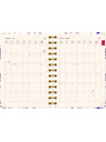 NOTIQUE NOTIQUE Spiralni 18-mjesečni dnevnik Petito – Lavanda 2026/2027, 13 x 18 cm