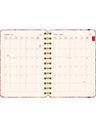 NOTIQUE NOTIQUE Spiralni 18-mjesečni dnevnik Petito – Oblaci 2026/2027, 13 x 18 cm