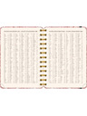 NOTIQUE NOTIQUE Spiralni 18-mjesečni dnevnik Petito – Oblaci 2026/2027, 13 x 18 cm