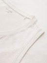 Ombre Clothing Muške pamučne majice BASIC - bijela V1 OM-TSBT-0272 Ombre Clothing