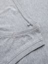 Ombre Clothing Muške pamučne majice BASIC - siva melanž V2 OM-TSBT-0272 Ombre Clothing