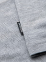 Ombre Clothing Muške pamučne majice BASIC - siva melanž V2 OM-TSBT-0272 Ombre Clothing