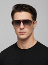 VEYREY VeyRey pilotske sunčane naočale Prexail smeđa okvira crna stakla
