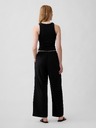 GAP Lanene hlače Wide-Leg GAP