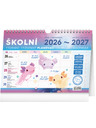 NOTIQUE NOTIQUE Školski planiranje kalendar sa kukom 2027, 30 x 21 cm