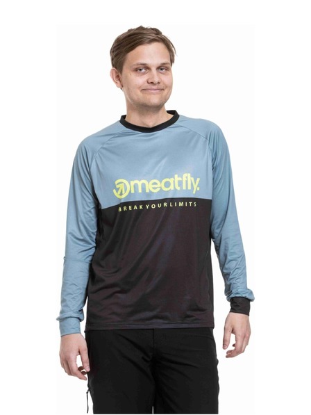 Meatfly Meatfly muške biciklističke dress Cliff Storm / Black