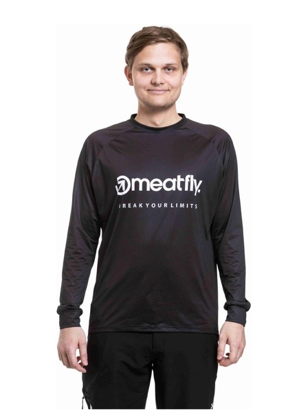 Meatfly Meatfly muške biciklističke dress Cliff Black