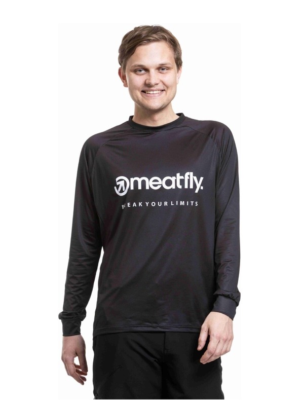 Meatfly Meatfly muške biciklističke dress Cliff Black