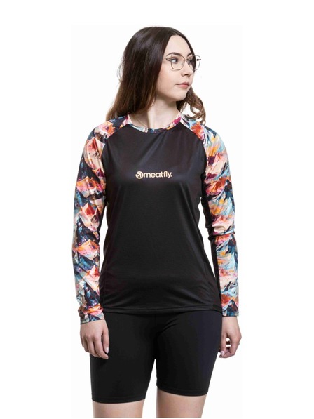 Meatfly Meatfly ženske biciklističke dress Leah Color Mountains / Black