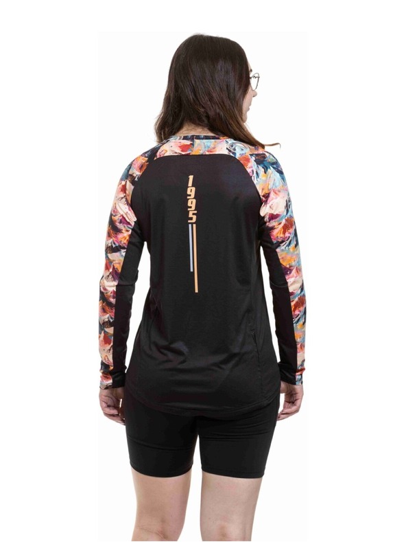 Meatfly Meatfly ženske biciklističke dress Leah Color Mountains / Black