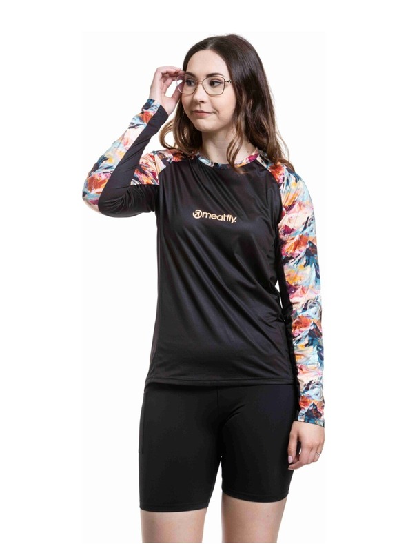 Meatfly Meatfly ženske biciklističke dress Leah Color Mountains / Black