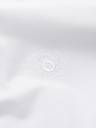Ombre Clothing Muška pamučna polo majica BASIC - bijela/smeđa/tamno plava V4 OM-POBS-0171 Ombre Clothing