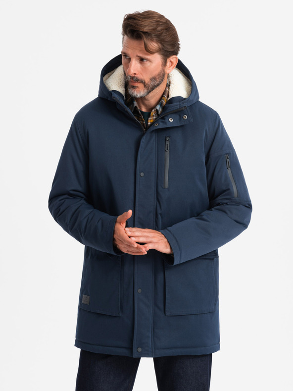 Ombre Clothing Ombre Clothing Muška duga parka jakna