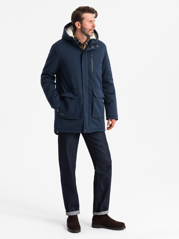 Ombre Clothing Ombre Clothing Muška duga parka jakna