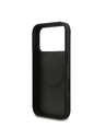 Guess Guess PU Leather 4G Colored Ring MagSafe Stražnji Poklopac za iPhone 17 Pro Black