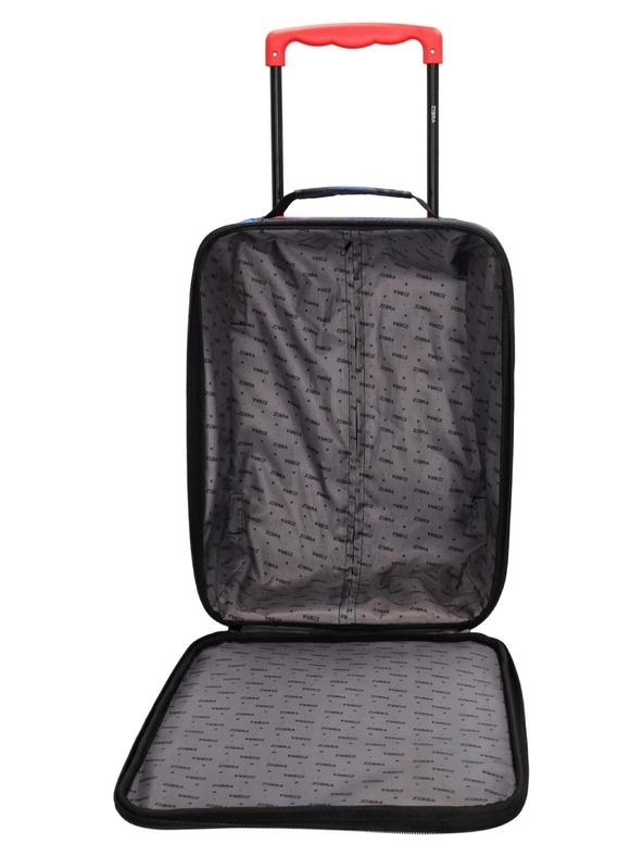 Zebra Trends Dječji kovčeg Zebra Adventurer 21724 Black