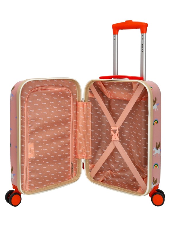 Zebra Trends Dječji kovčeg Zebra Adventurer 21492 Pink