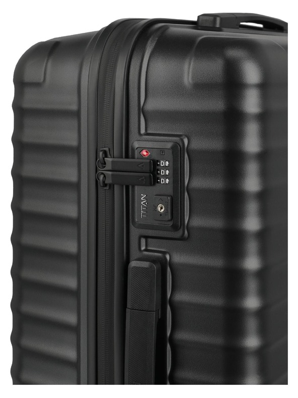 Titan Putni kovčeg Titan Upgrade M plus Nightshade black