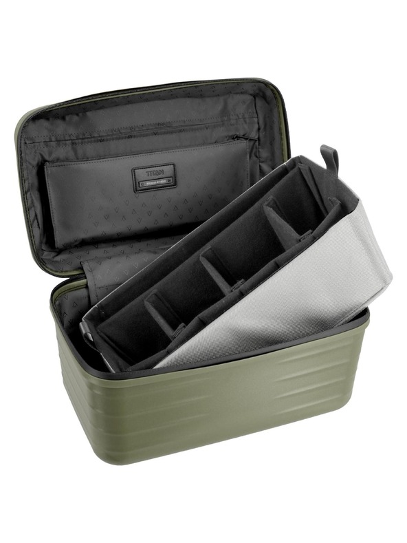 Titan Kozmetički kofer Titan Upgrade Beautycase Forest green