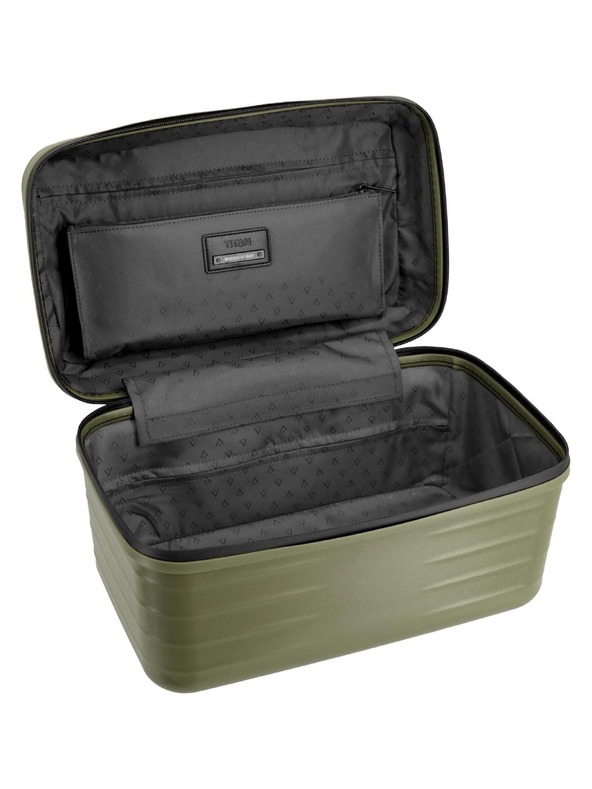 Titan Kozmetički kofer Titan Upgrade Beautycase Forest green