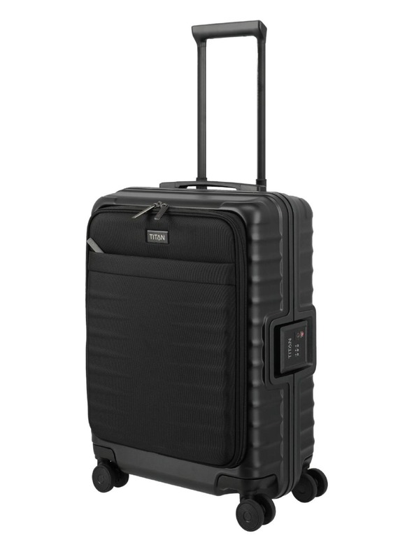 Titan Putni kofer Titan Overseas S Front pocket Nightshade black