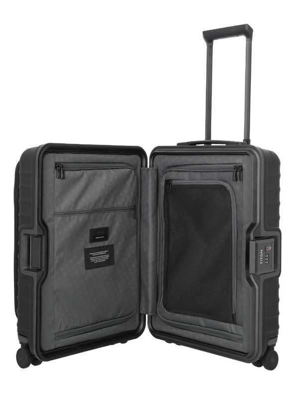 Titan Putni kofer Titan Overseas S Front pocket Nightshade black