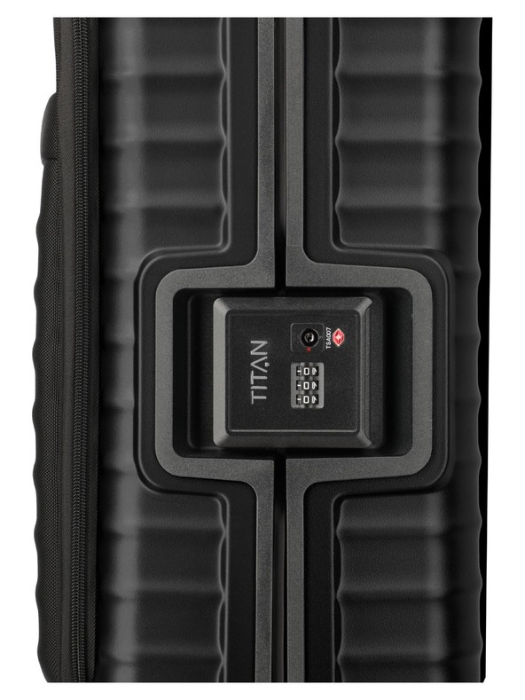 Titan Putni kofer Titan Overseas S Front pocket Nightshade black