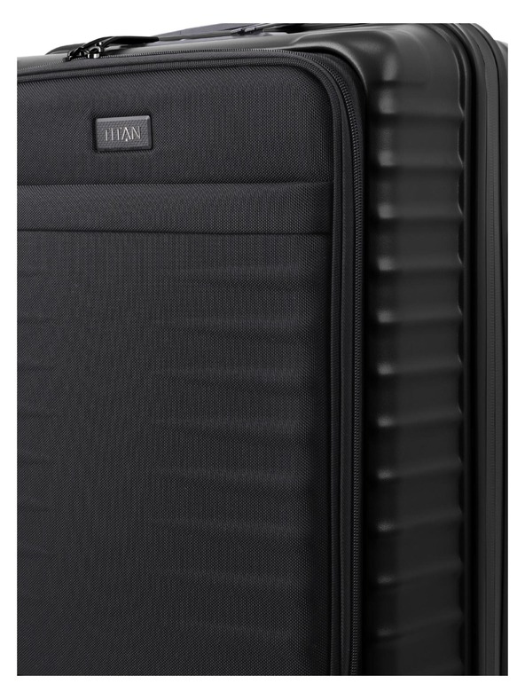 Titan Putni kofer Titan Upgrade S23 Front pocket Nightshade black