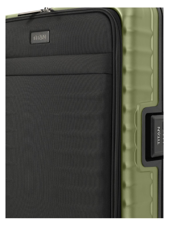 Titan Putni kofer Titan Overseas S Front pocket Forest green