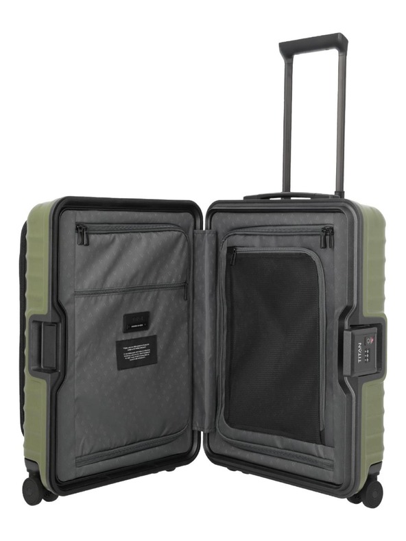 Titan Putni kofer Titan Overseas S Front pocket Forest green