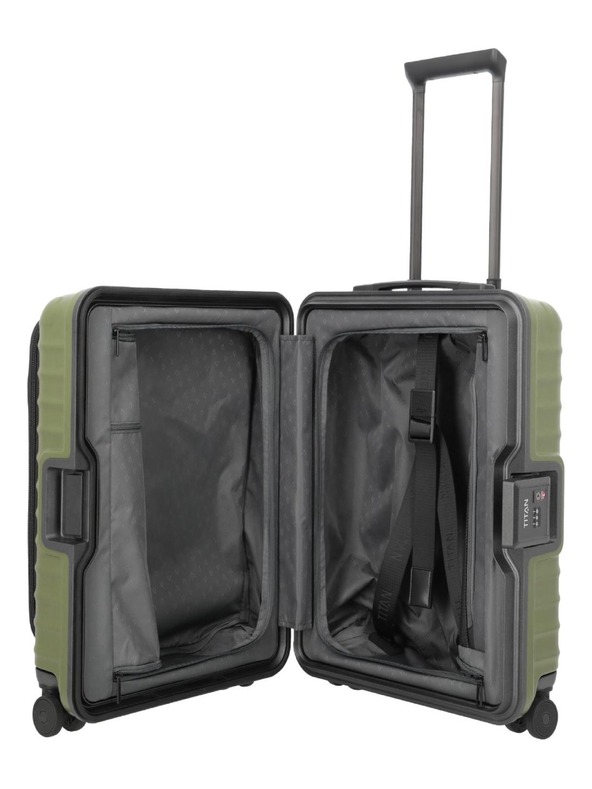 Titan Putni kofer Titan Overseas S Front pocket Forest green