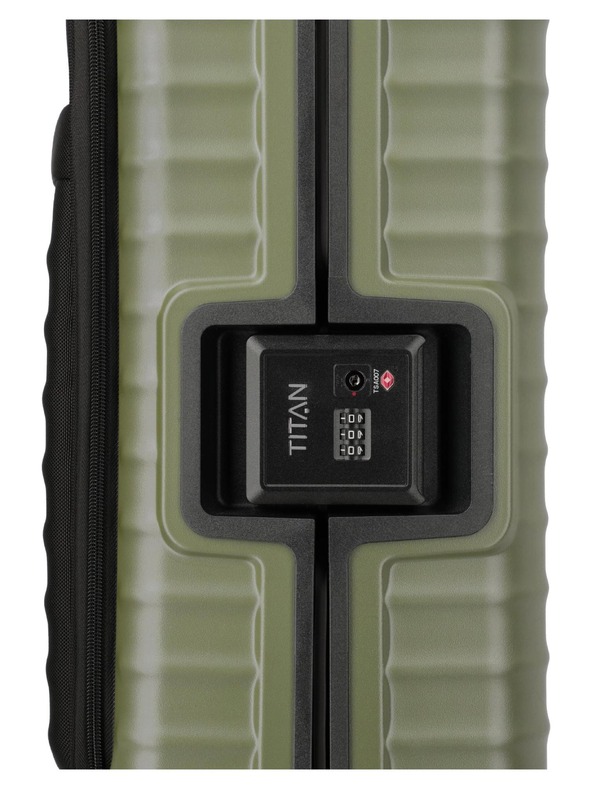 Titan Putni kofer Titan Overseas S Front pocket Forest green